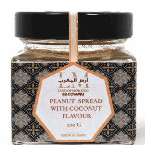 Pâte à tartiner cacahuètes à la noix de coco râpée