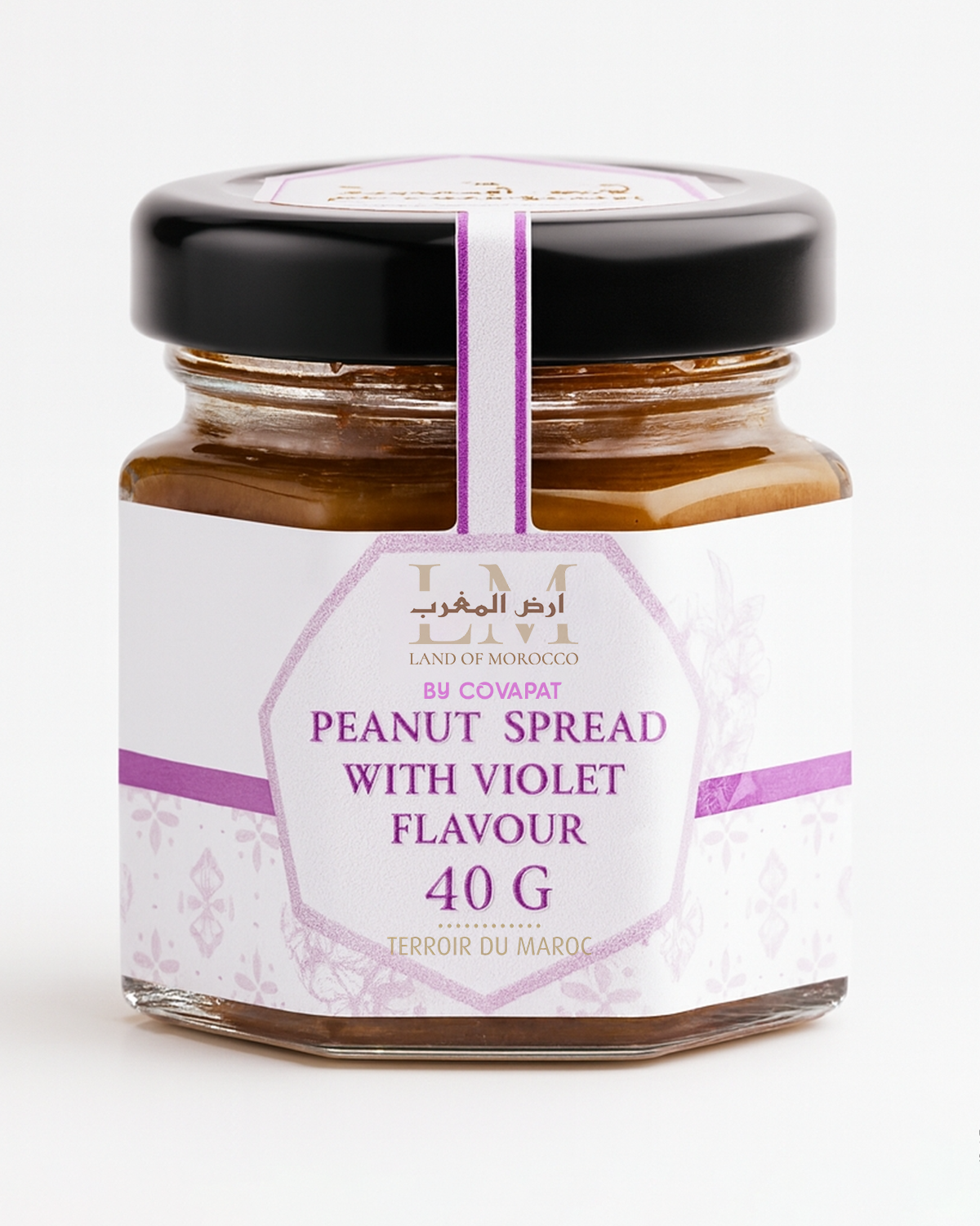 Pâte à tartiner cacahuètes à la violette - Image 2