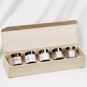 Coffret Prestige Mini-Pots Land of Morocco – 5 Saveurs (40g)